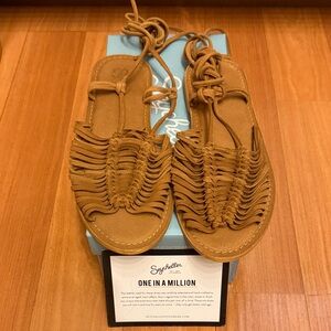 Seychelles Women's Brown Fringe Sandals